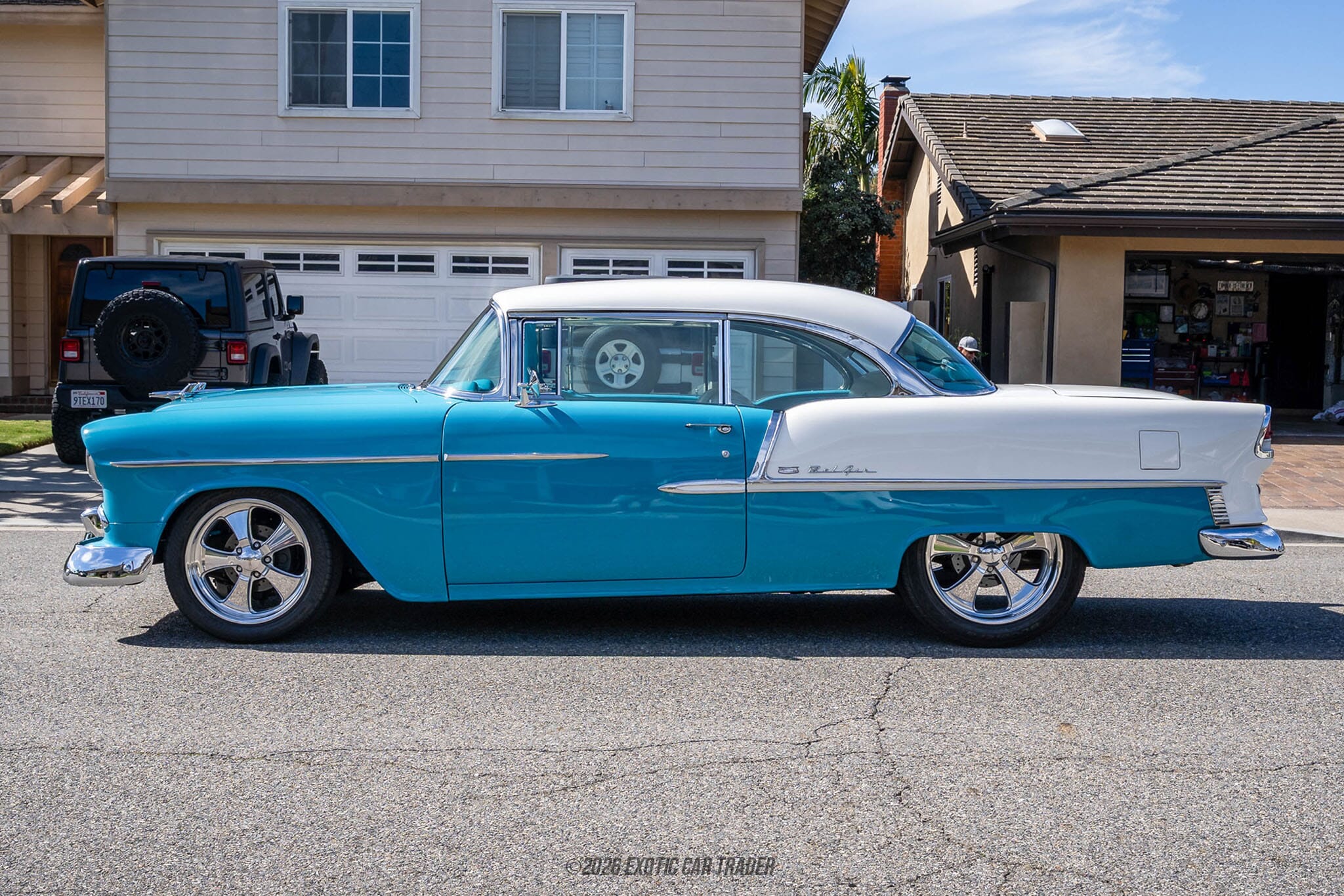 1955 Chevrolet Bel Air Sport Coupe Restomod Supercharged for Sale